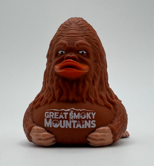Great Smoky Mountain Bigfoot Rubber Duck