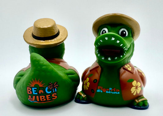 Florida Alligator Rubber Duck