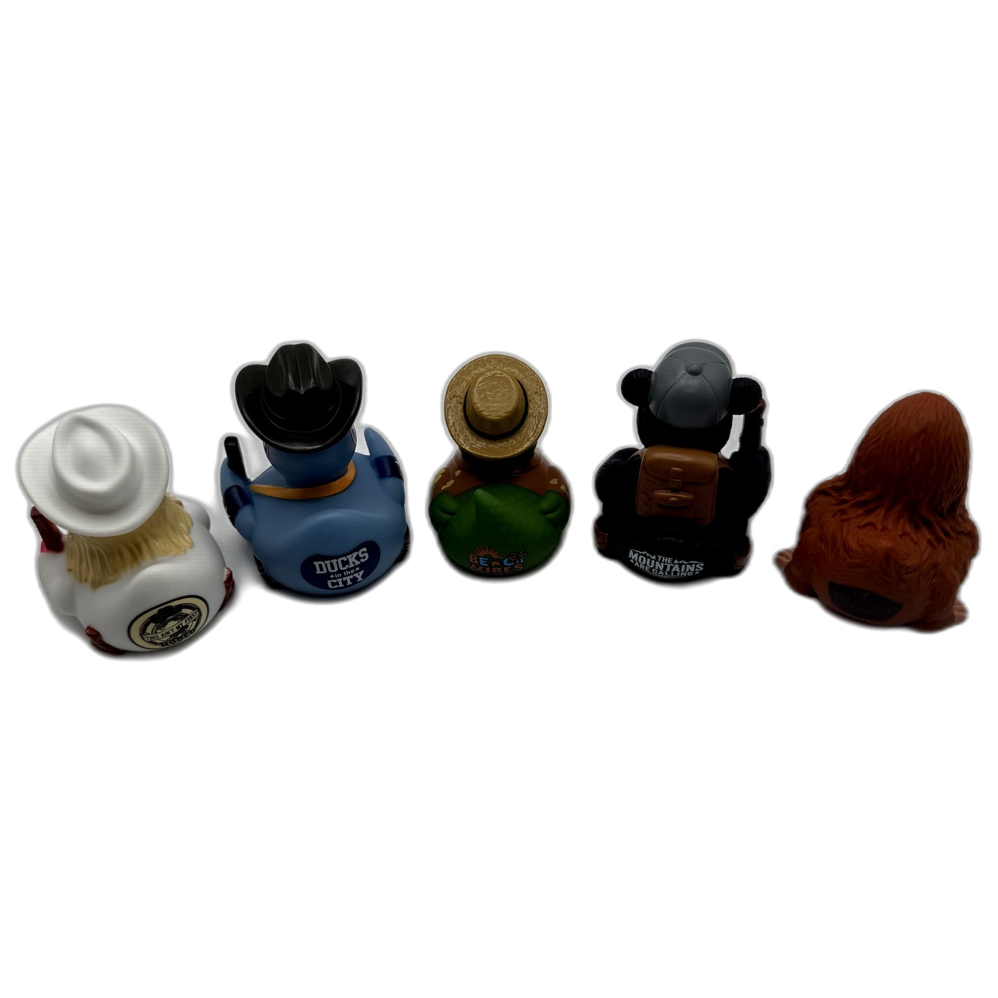 Rubber Duck Collection - All 5 Souvenir Ducks - Nashville Smoky Mountains Florida - Duck Duck Jeep Set - Gift Set
