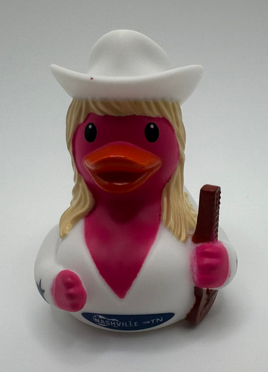 Nashville Cowgirl Rubber Duck